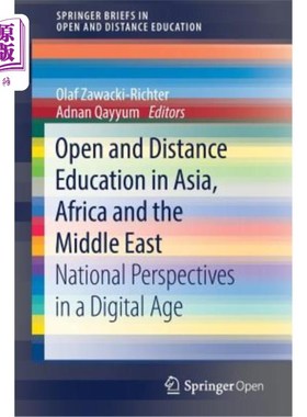 海外直订Open and Distance Education in Asia, Africa and the Middle East: National Perspe 亚洲、非洲和中东的开放和远