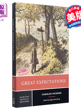 现货 Norton Critical Editions Great Expectations 英文原版远大前程 诺顿文学解读系列 Charles Dickens【中商原版】