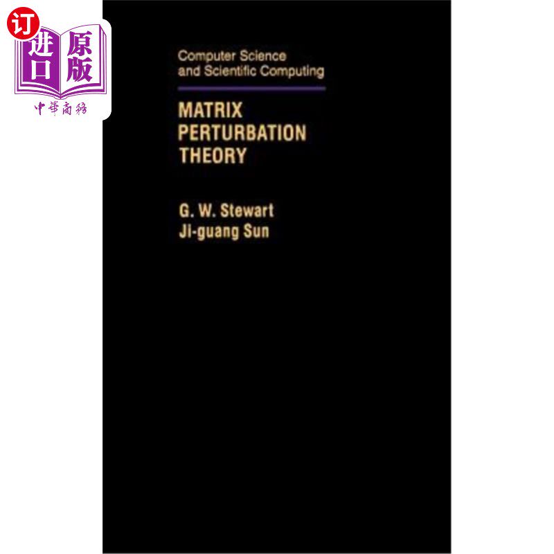 海外直订Matrix Perturbation Theory 矩阵摄动理论