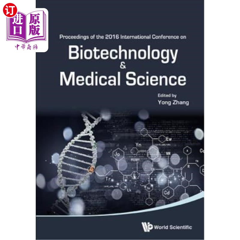 海外直订医药图书Biotechnology and Medical Science - Proceedings of the 2016 International Confer 生物技术与医学：20