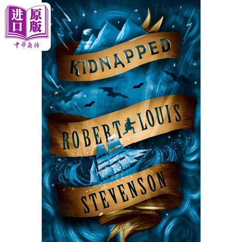 现货 Kidnapped 儿童文学经典：绑架 英文原版 进口图书 故事书 文学小说 冒险小说读物 12岁+阅读 惊悚小说【中商原版】