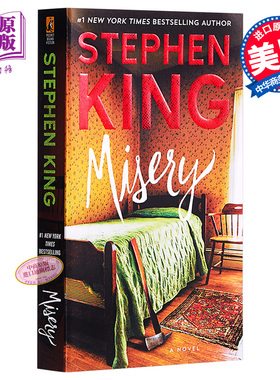 危情十日【中商原版】斯蒂芬.金 头号书迷 英文原版 Misery Stephen King 推理与惊悚小说 书籍