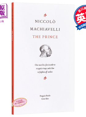 马基雅维里：君主论 英文原版 Penguin Great Ideas : The Prince Niccolo Machiavelli and Anthony Grafton【中商原版】