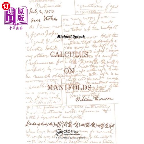 海外直订Calculus On Manifolds 微积分在集合管