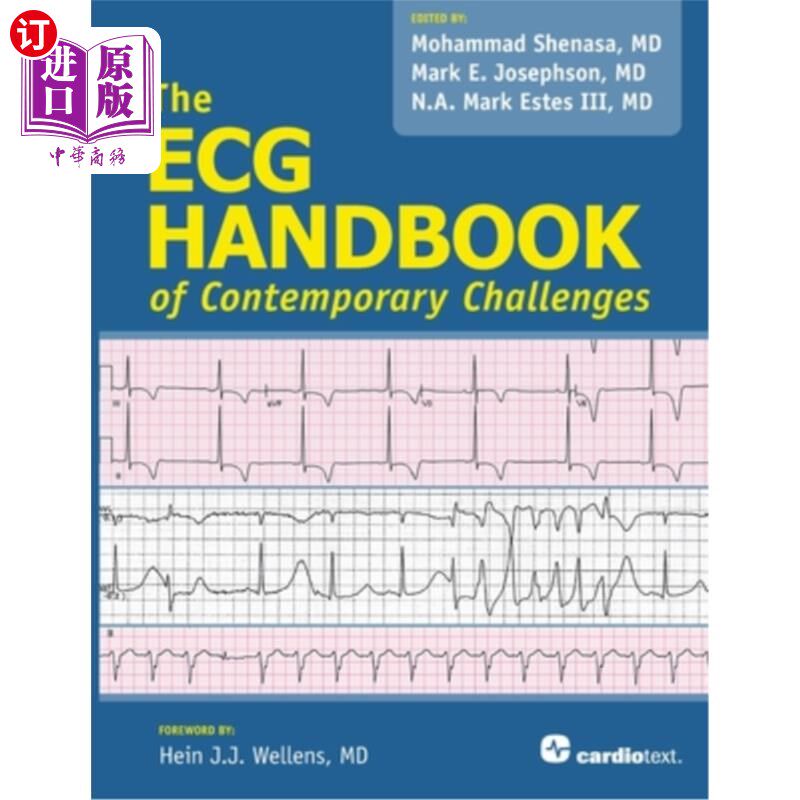 海外直订医药图书The ECG Handbook of Contemporary Challenges 当代挑战的心电图手册