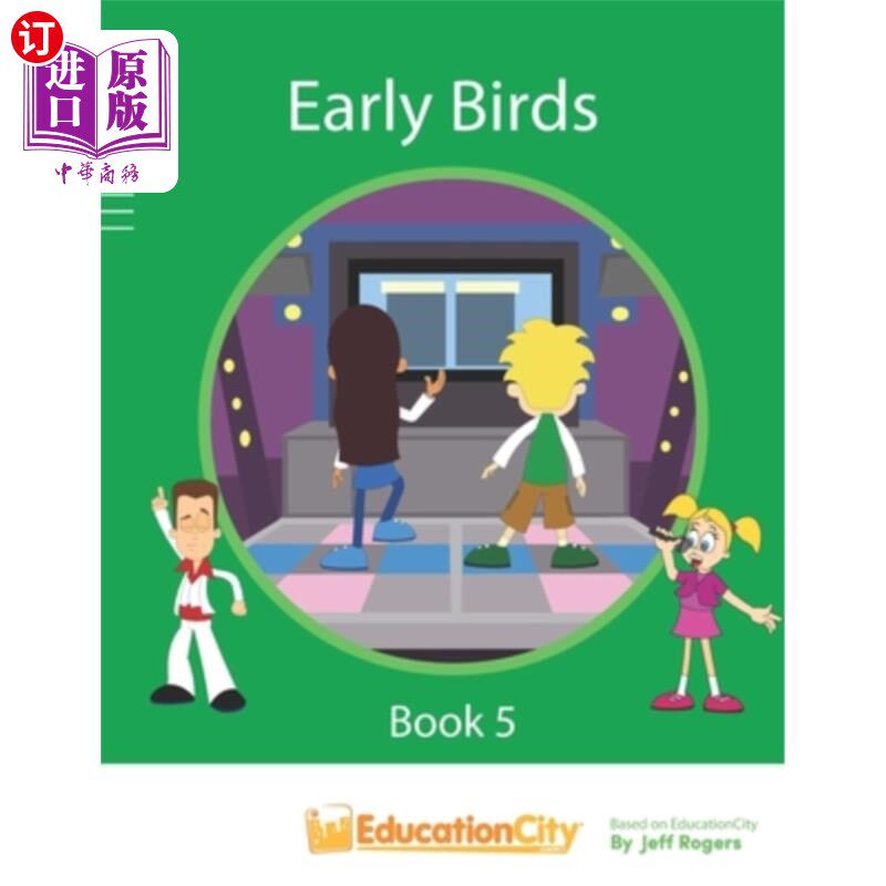 海外直订Early Birds Book 5: Phonics Book 早起的鸟儿第5册：语音书