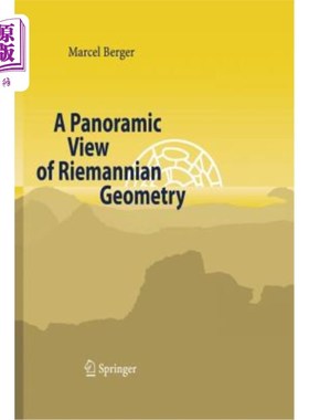 海外直订A Panoramic View of Riemannian Geometry 黎曼几何的全景图
