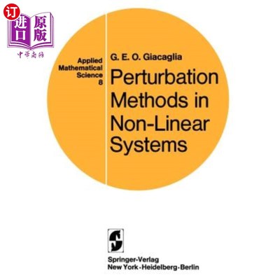 海外直订Perturbation Methods in Non-Linear Systems. 非线性系统的摄动方法。