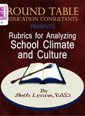 海外直订Rubrics for Analyzing School Climate and Culture 学校气候与文化分析准则