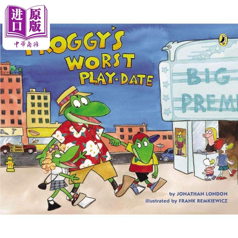 现货 小青蛙弗洛格1 FroggyS Worst Playdate 英文原版 儿童绘本 动物故事 进口童书 心灵成长绘本 儿童家庭教养教育【中商原版】