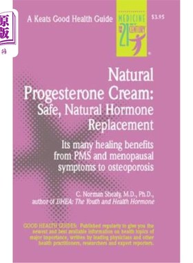 海外直订医药图书Natural Progesterone Cream 天然孕酮乳膏