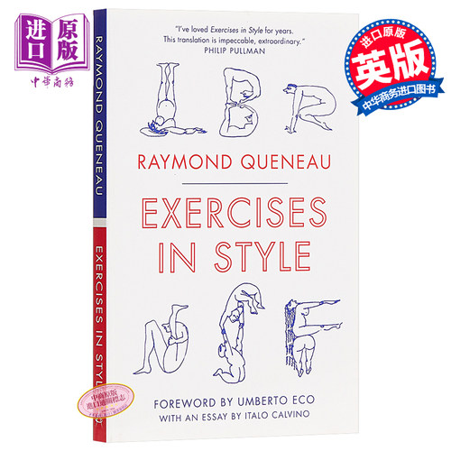 【中商原版】风格练习 英文原版 Alma Classics:Exercises in Style / 雷蒙•格诺 Raymond Queneau 文学写作