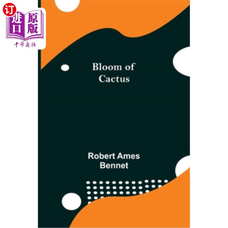 海外直订Bloom of Cactus 开花的仙人掌