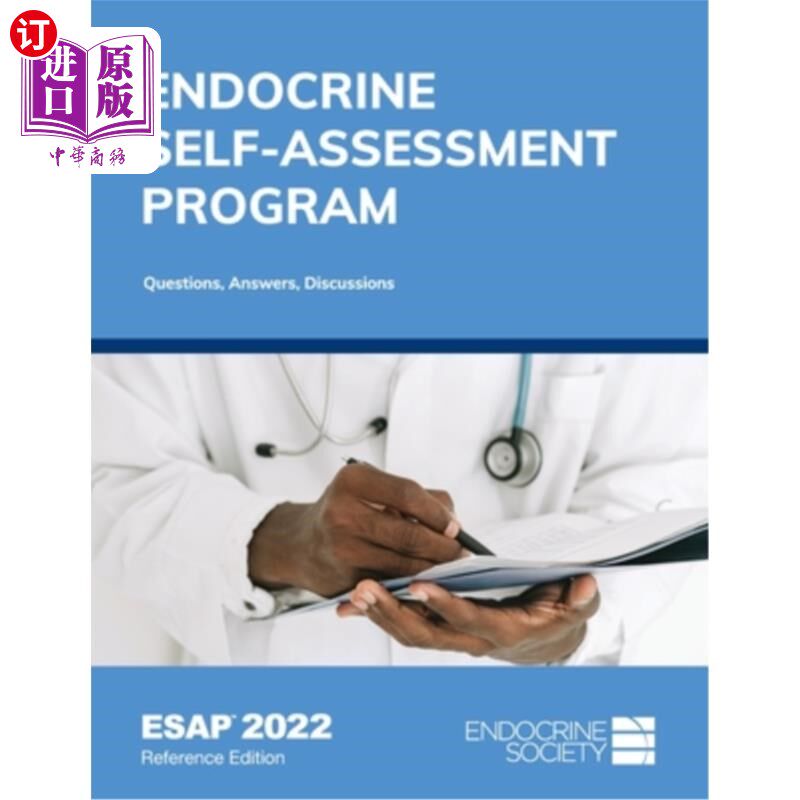 海外直订医药图书Endocrine Self-Assessment Program Questions, Answers, Discussions (ESAP 2022) 内分泌自我评估项目问