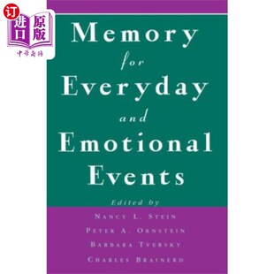 for and 日常和情感事件 海外直订Memory Everyday Events 记忆 Emotional