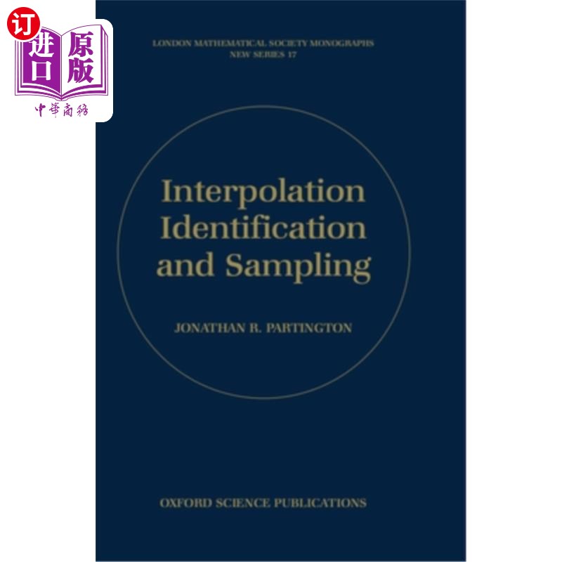 海外直订Interpolation, Identification, and Sampling