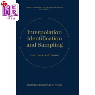 海外直订Interpolation, Identification, and Sampling