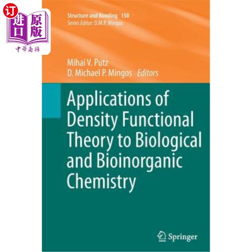 海外直订Applications of Density Functional Theory to Biological and Bioinorganic Chemist 密度泛函理论在生物和生物无