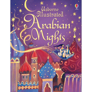 插画故事 一千零一夜 Usborne Illustrated Arabian Nights 英文原版 儿童故事书童话寓言 精装儿童读物 进口童书【中商原版?