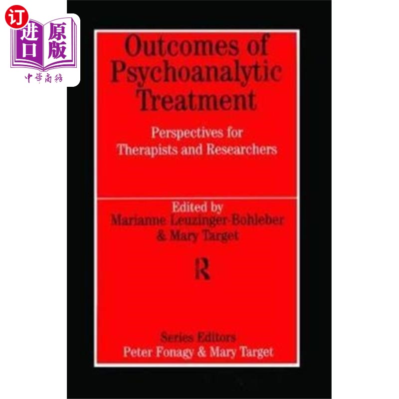 海外直订Outcomes of Psychoanalytic Treatment 精神分析治疗的结果