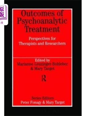 海外直订Outcomes of Psychoanalytic Treatment 精神分析治疗的结果