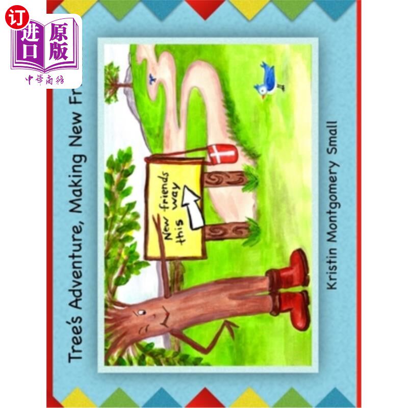 海外直订trees adventure: making new friends 树的冒险:结交新朋友