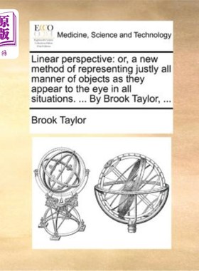 海外直订医药图书Linear Perspective: Or, a New Method of Representing Justly All Manner of Object 线性透视:或者，一
