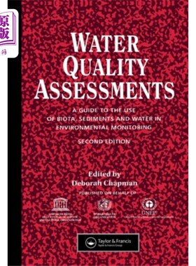 海外直订Water Quality Assessments 水质评估