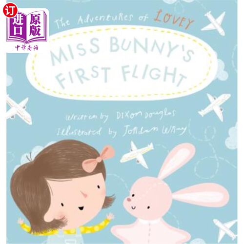 海外直订Miss Bunny's First Flight 兔子小姐的第一次飞行