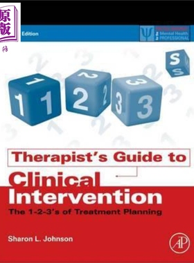 现货 Therapist's Guide to Clinical Intervention 英文原版 心理诊断和治疗手册 第3版 Sharon Johnson【中商原版】