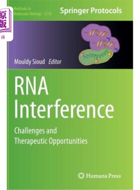 海外直订医药图书RNA Interference: Challenges and Therapeutic Opportunities RNA干扰：挑战和治疗机会