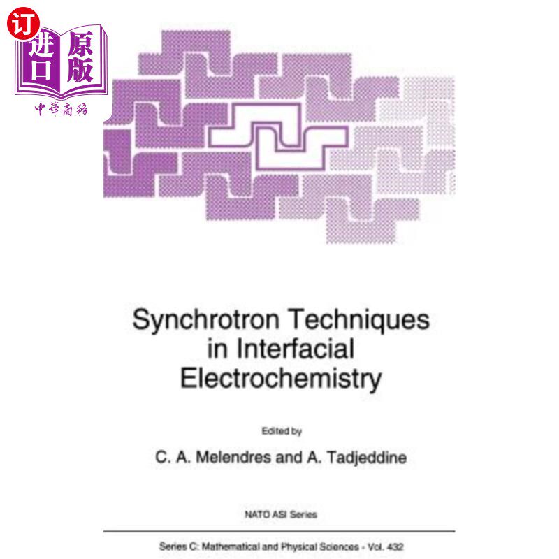 海外直订Synchrotron Techniques in Interfacial Electrochemistry 界面电化学中的同步辐射技术
