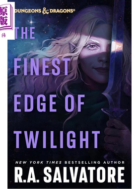 暮光之锋 龙与地下城 The Finest Edge of Twilight Dungeons Dragons 英文原版 RA Salvatore 奇幻小说【中商原版】