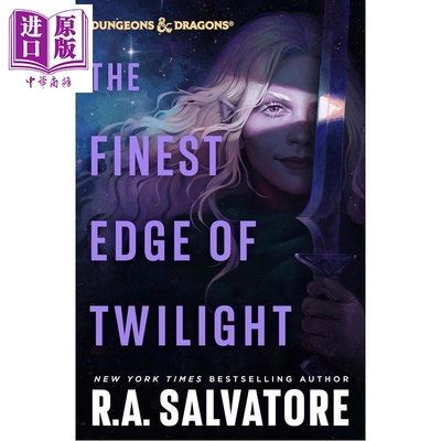 暮光之锋 龙与地下城 The Finest Edge of Twilight Dungeons Dragons 英文原版 RA Salvatore 奇幻小说【中商原版】
