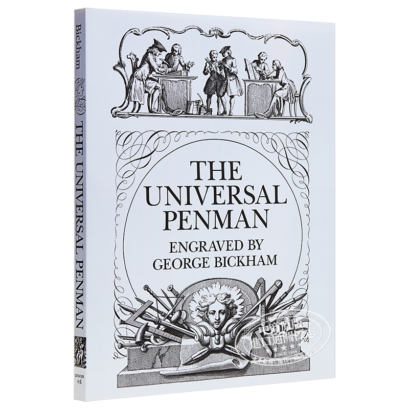 预售 世界书法家 进口艺术 The Universal Penman 英语练字花体字书法字体【中商原版】