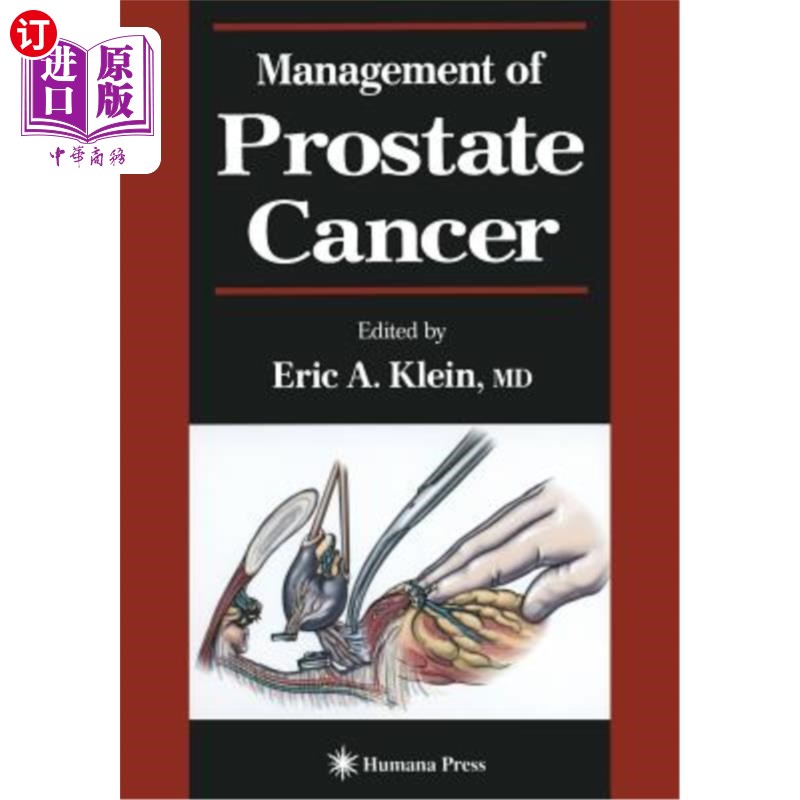 海外直订医药图书Management of Prostate Cancer 前列腺癌的治疗