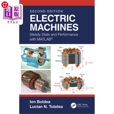 海外直订Electric Machines: Steady State and Performance with Matlab(r) 电机:Matlab的稳态和性能(r)