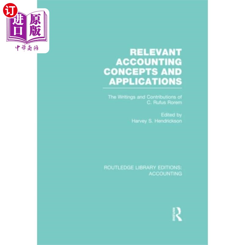 海外直订Relevant Accounting Concepts and Applications (R... 相关会计概念及应用(RLE会计)