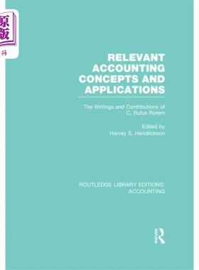 海外直订Relevant Accounting Concepts and Applications (R... 相关会计概念及应用(RLE会计)