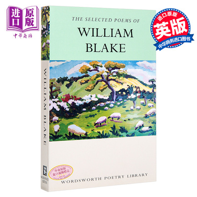 预售 【中商原版】英文原版The Selected Poems of William Blake威廉布莱克诗选