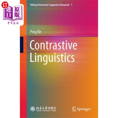 海外直订Contrastive Linguistics 对比语言学