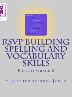 海外直订RSVP Building Spelling and Vocabulary Skills: Poetry: Grade 8 培养拼写和词汇技能:诗歌:8年级