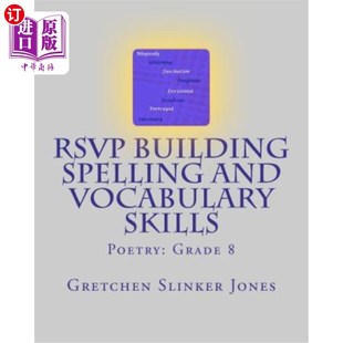 海外直订RSVP Building Spelling and Vocabulary Skills: Poetry: Grade 8 培养拼写和词汇技能:诗歌:8年级