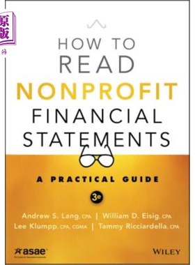 海外直订How to Read Nonprofit Financial Statements: A Practical Guide 如何阅读非营利组织财务报表:实用指南