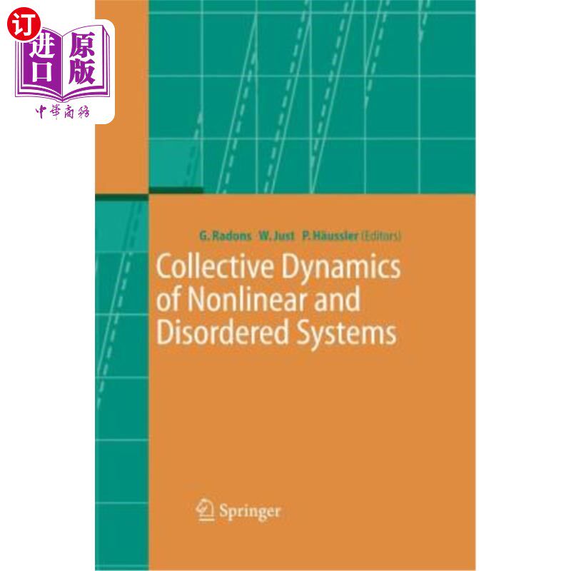 海外直订Collective Dynamics of Nonlinear and Disordered Systems 非线性与无序系统的集体动力学