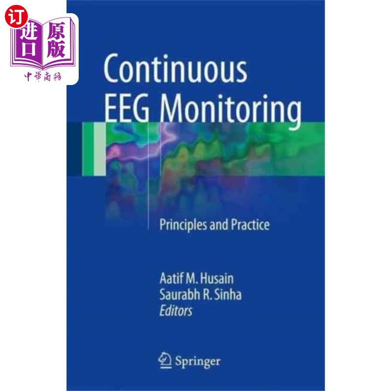 海外直订医药图书Continuous EEG Monitoring 连续脑电图监测