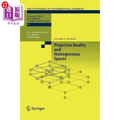 海外直订Projective Duality and Homogeneous Spaces 射影对偶与齐次空间
