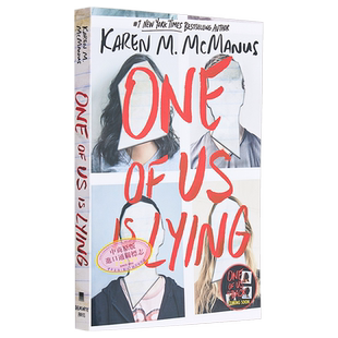 One of Us Is Lying 英文原版 谁在说谎 Karen M. McManus 我们有人在撒谎 悬疑推理小说【中商原版】