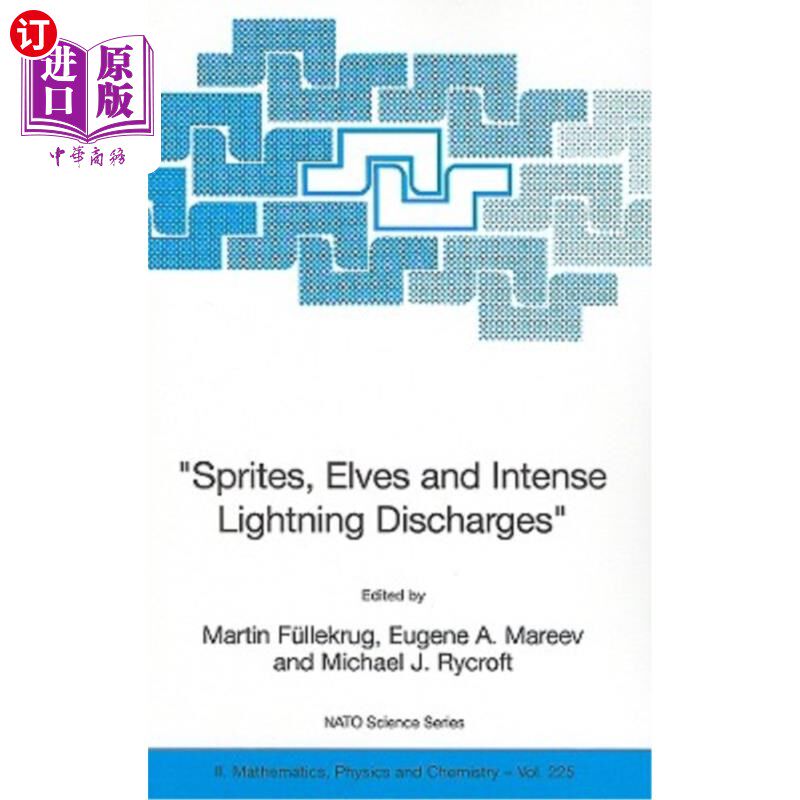 海外直订"sprites, elves and intense lightning discharges" 精灵