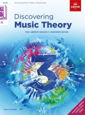 海外直订Discovering Music Theory, The ABRSM Grade 3 Answ... 《发现乐理》，英国皇家音乐学院三级答案册